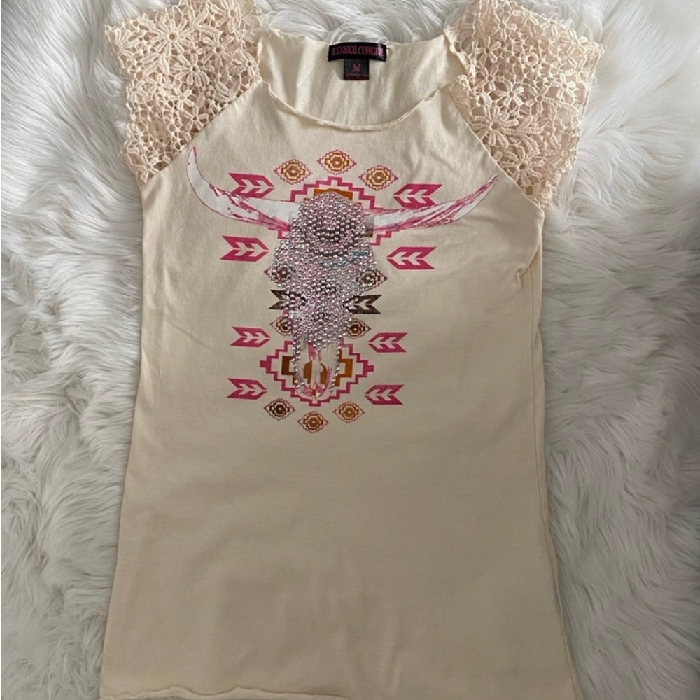 Rock&Roll Cowgirl T shirt - Picture 1 of 6